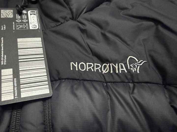 Norrona Falketind 750羽絨外套 男款S