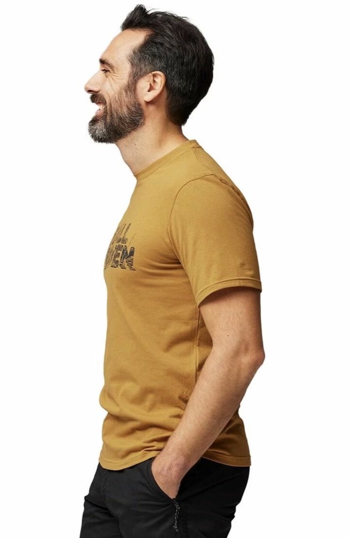 Fjällräven Lush Logo T-shirt 男S M L