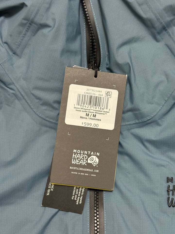 Mountain Hardwear Storm 防水800FP羽絨外套 M