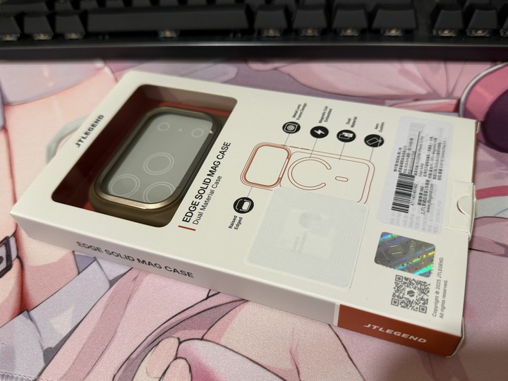 JTLEGEND iPhone17 Pro Edge Solid防摔抗污磁吸保護殼