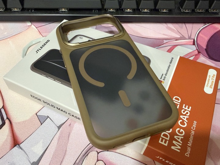 JTLEGEND iPhone17 Pro Edge Solid防摔抗污磁吸保護殼