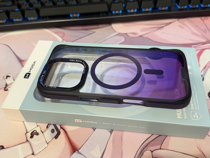 Hoda MagSafe 彩石軍規防摔保護殼 iPhone16 Pro