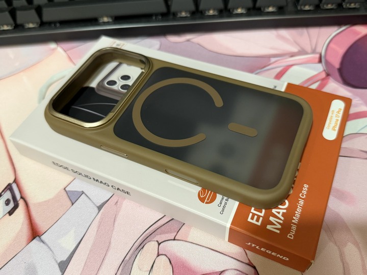 JTLEGEND iPhone17 Pro Edge Solid防摔抗污磁吸保護殼