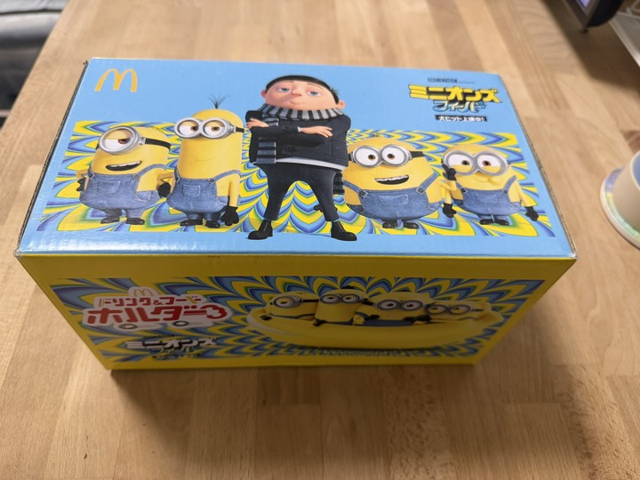 日本麥當勞 Minions 小小兵 香蕉多功能置物架（全新未拆）