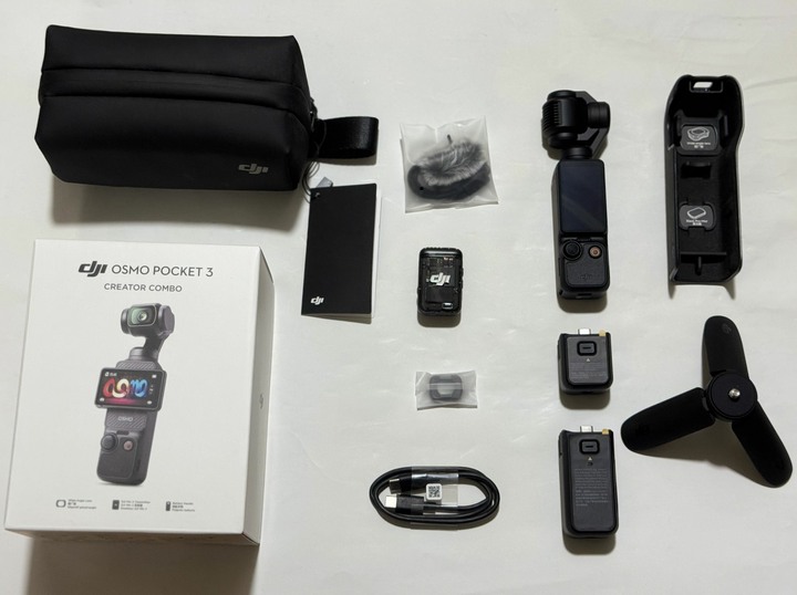 DJI POCKET 3 全能套裝組（9.9成新）