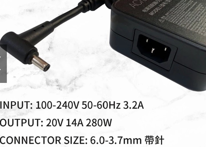 ASUS 變壓器 20V 14A 280W