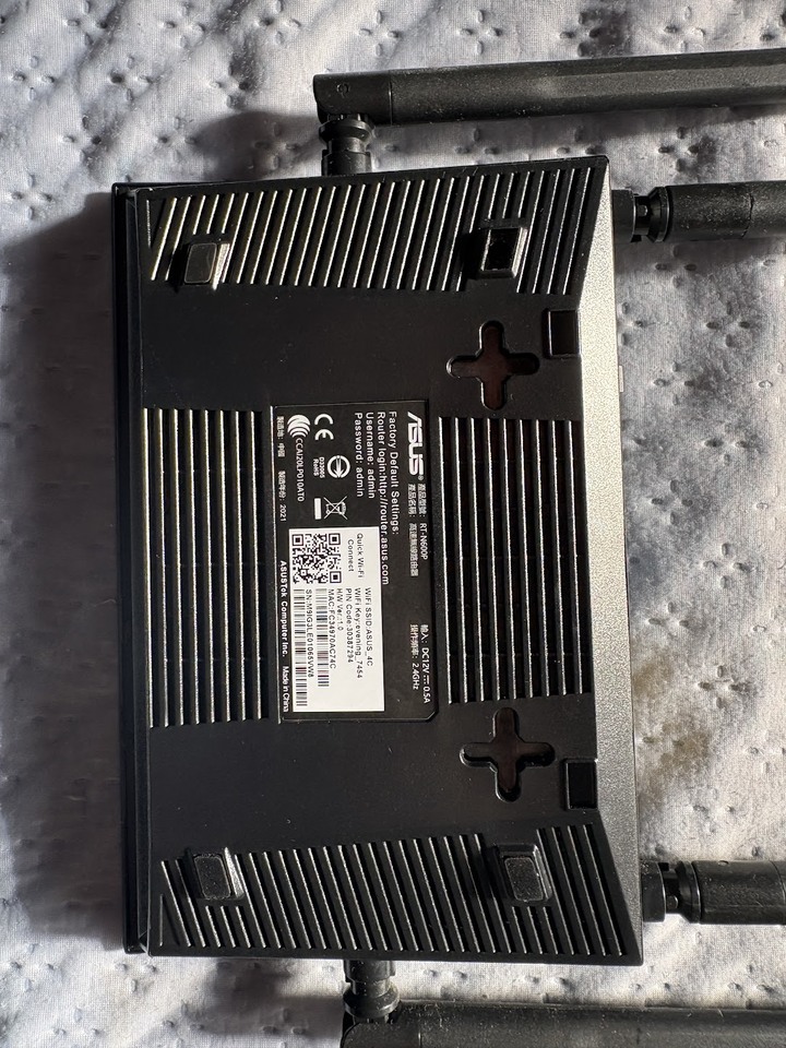 華碩 ASUS RT-N600P 高速無線路由器(二手功能正常)