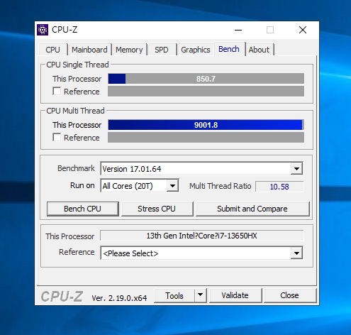 I7 13650HX (MODT) DDR5主板帶CPU