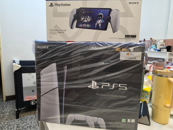 PS5 Slim 雙手把+Ps portal控制器