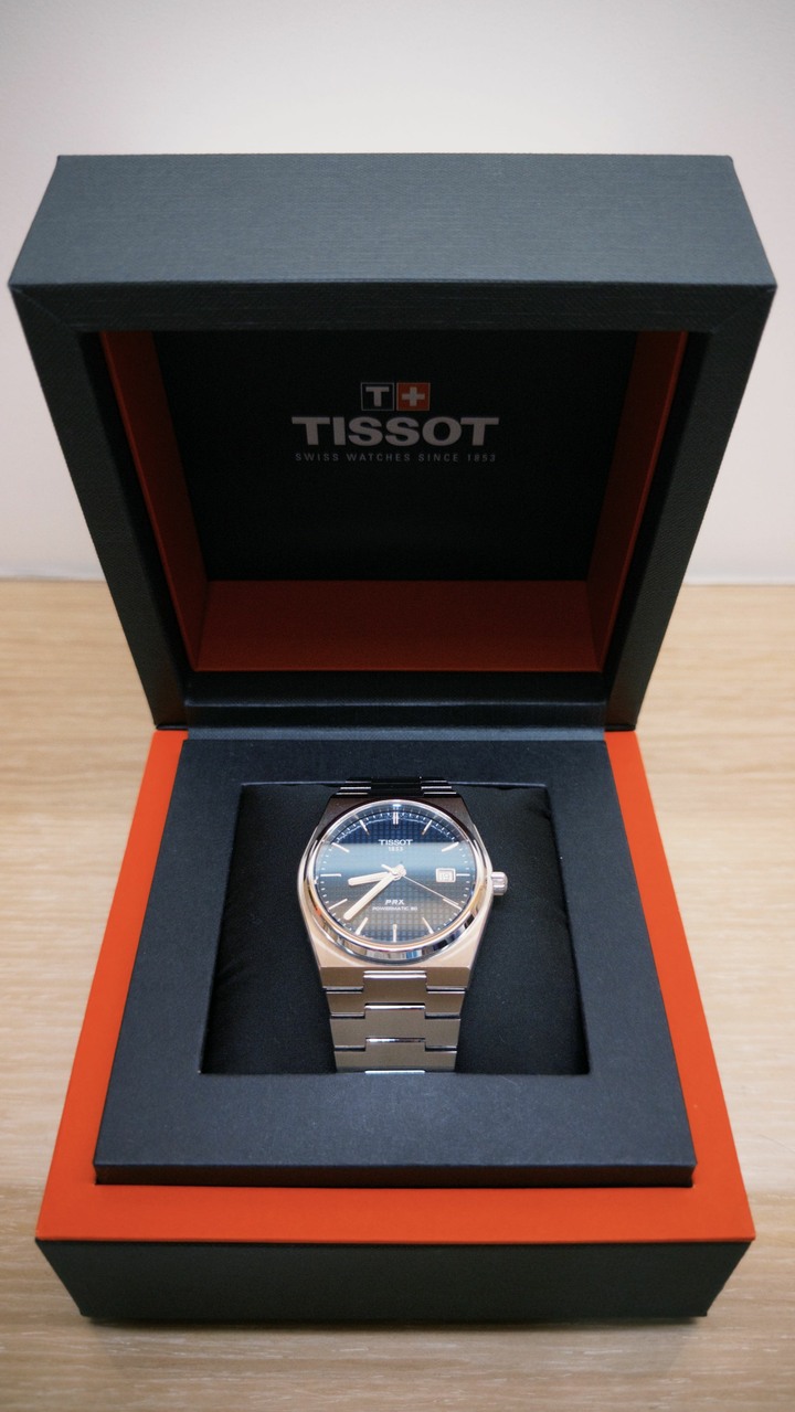 Tissot Prx Powermatic 80 40mm 藍面