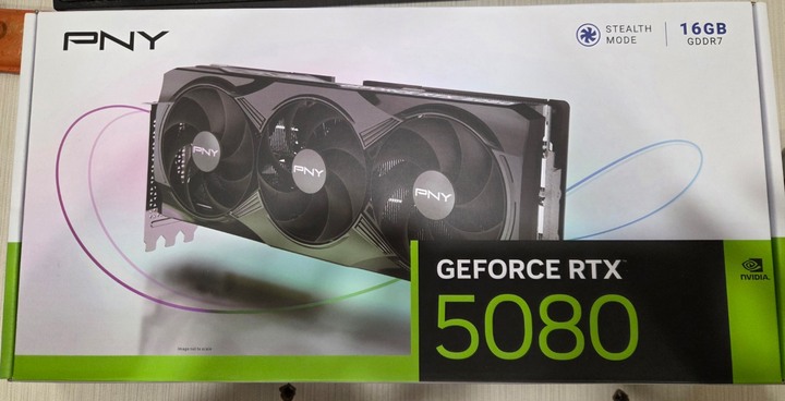 【售】PNY GeForce RTX 5080 Triple Fan 顯示卡