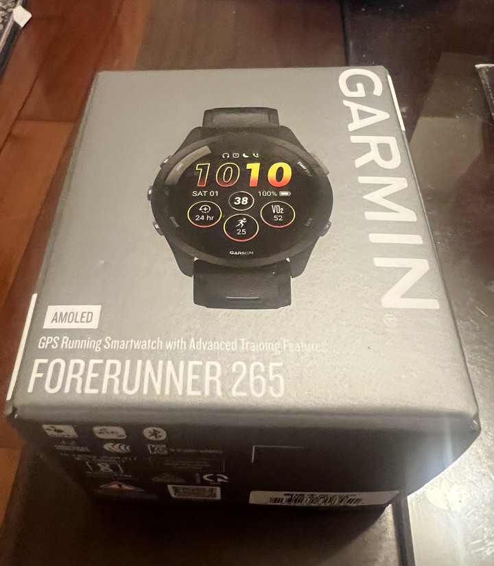 Garmin forerunner 265