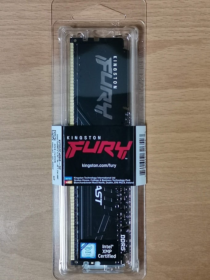 Kingston 金士頓 FURY Beast 獸獵者 DDR5 5200 32GB 桌上型記憶體