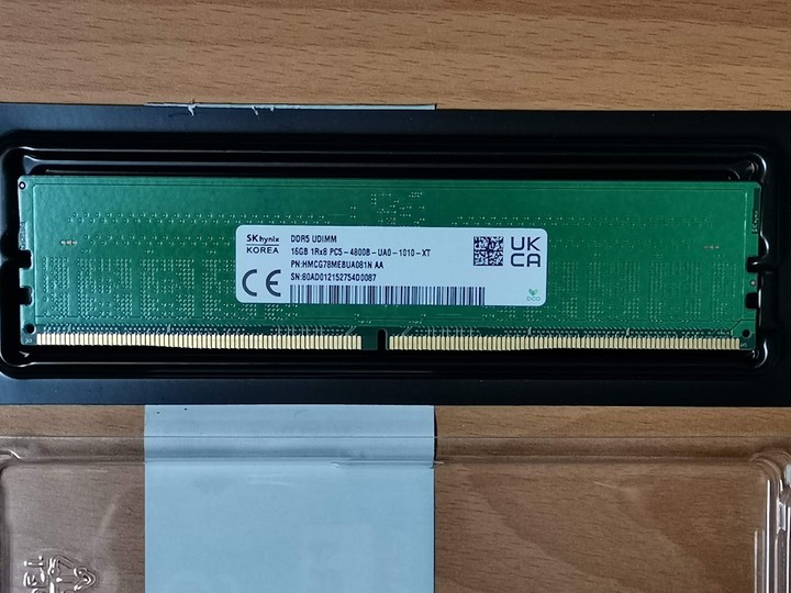 SK Hynix 海力士 DDR5 4800 16GB 桌上型記憶體