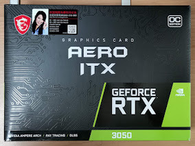 MSI 微星 GeForce RTX 3050 AERO 8G OC 顯示卡