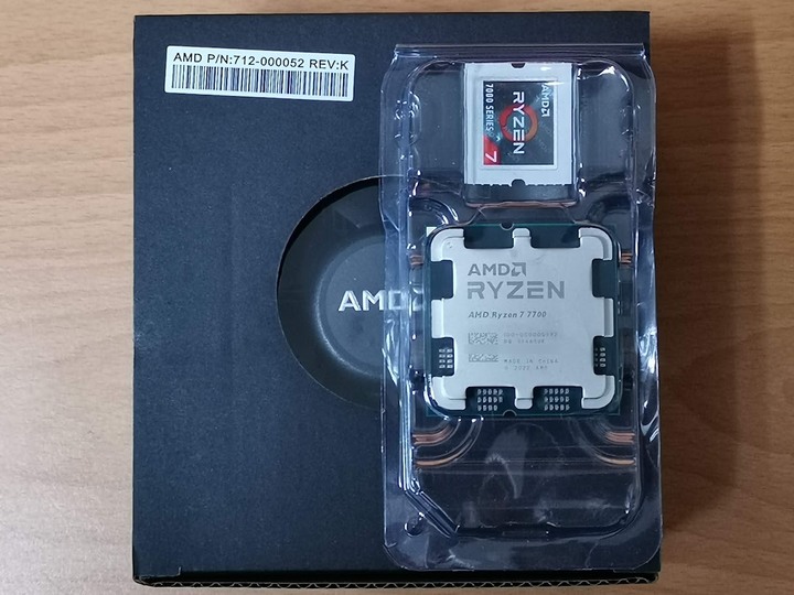 AMD 超微 Ryzen 7 7700 MPK (全新未使用)