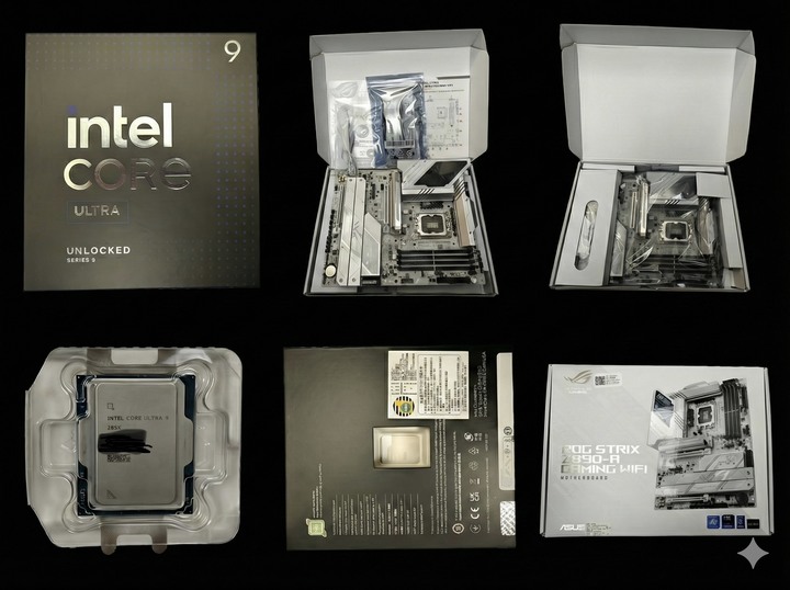 intel 285k + ASUS ROG Z890-A