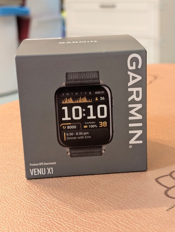 Garmin VENU X1 GPS智慧腕錶