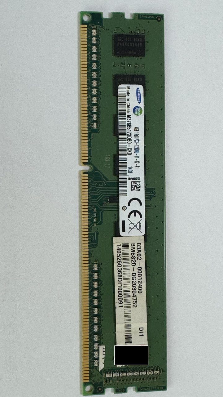 三星 Samsung DDR3-1600 4GB