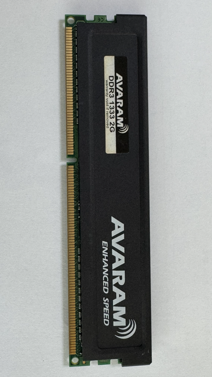 大衛肯尼 AVARAM DDR3-1333 2G