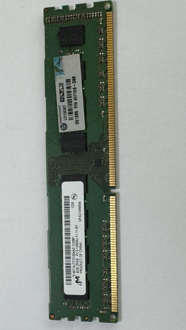 美光 Micron DDR3-1600 4GB
