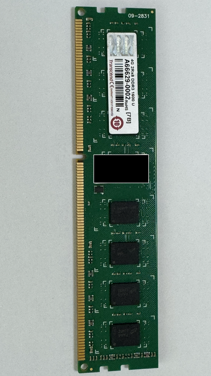 創見 Transcend DDR3-1600 4GB
