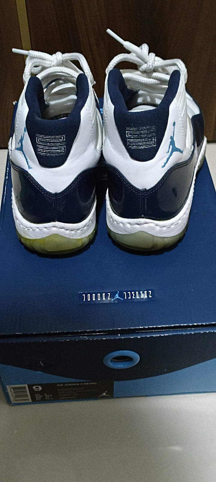 Nike Jordan 11 藍白 us.9 維修過