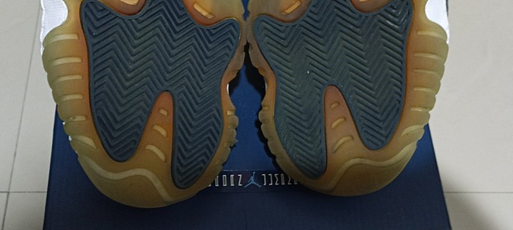 Nike Jordan 11 藍白 us.9 維修過