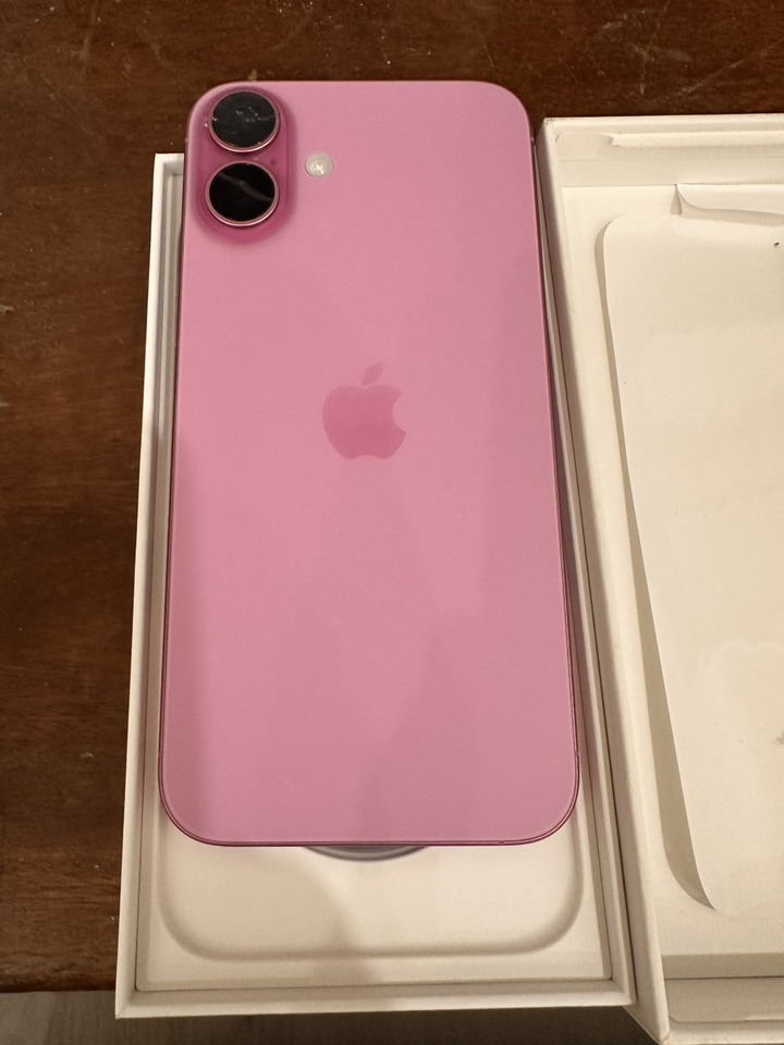 iPhone 16 Plus 128G 粉紅色／高雄面交
