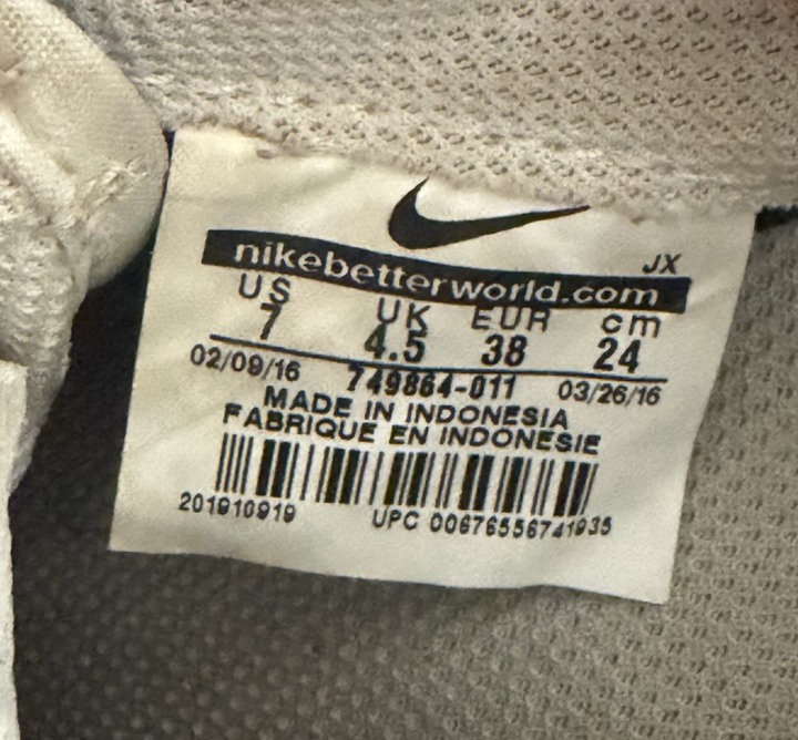 Nike Cortez 經典黑白配色阿甘鞋/女鞋
