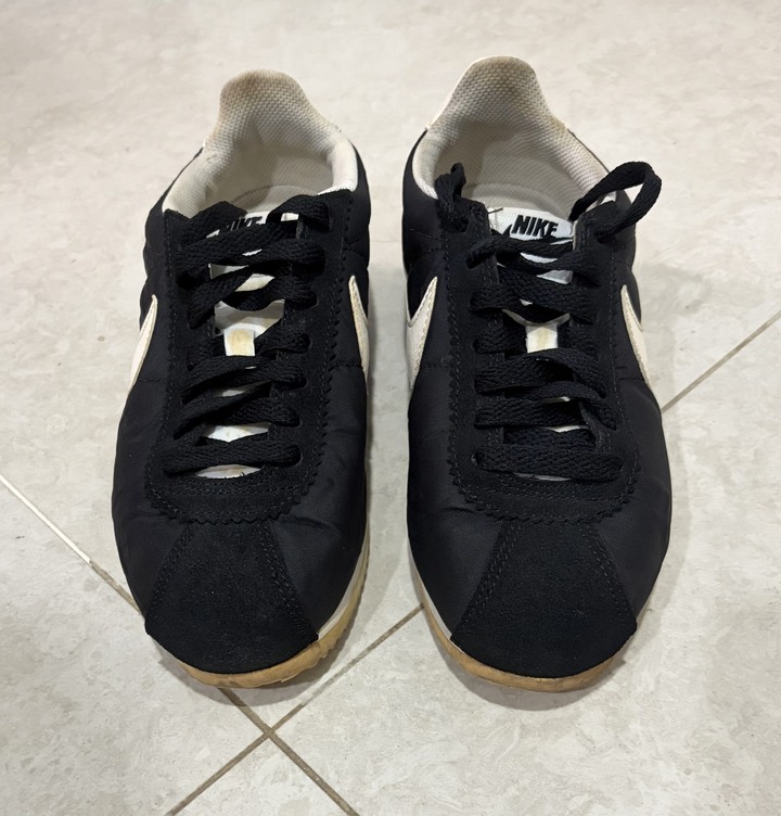 Nike Cortez 經典黑白配色阿甘鞋/女鞋