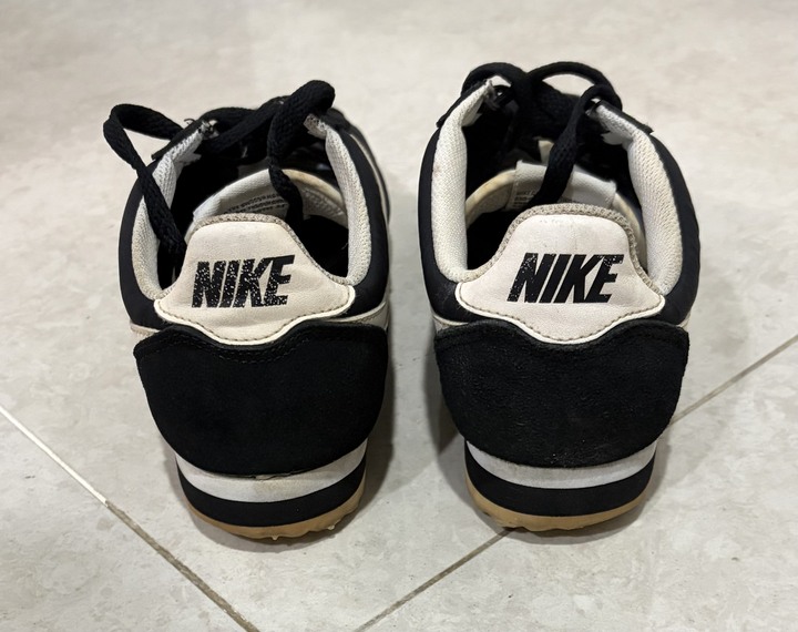 Nike Cortez 經典黑白配色阿甘鞋/女鞋