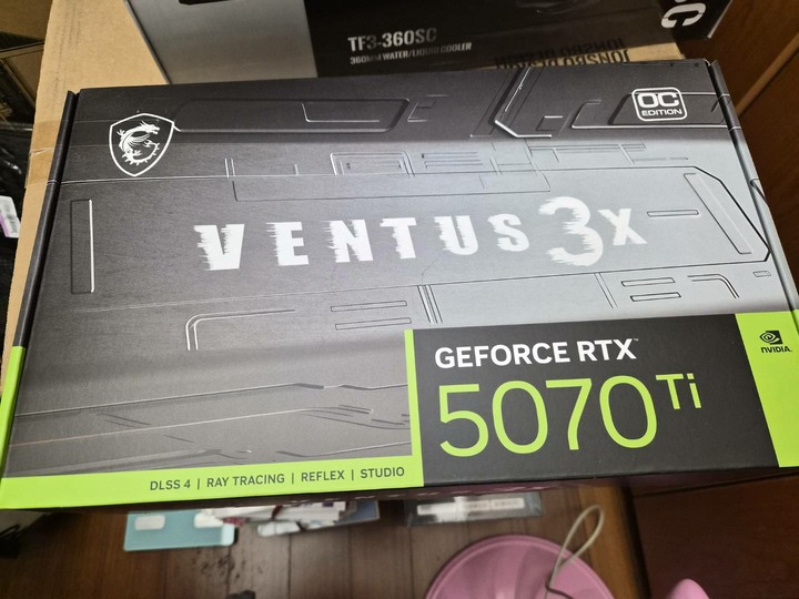 全新未拆封 RTX 5070 Ti