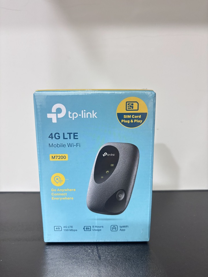 TP-LINK M7200 4G LTE 移動式 WiFi分享器 4G無線分享器