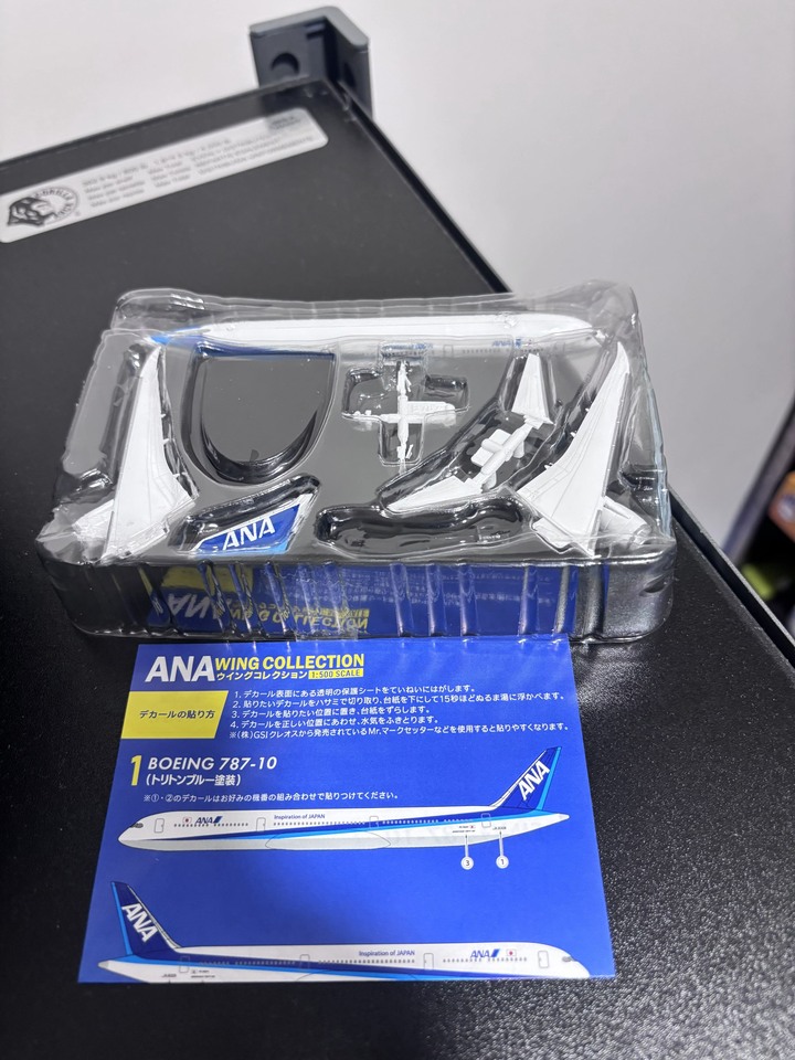 1/500 全日空 ANA 客機收藏集 模型/飛機模型 WING COLLECTION F-toys787-10