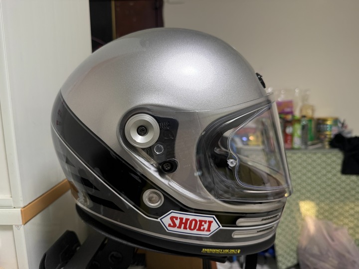 SHOEI安全帽 GLAMSTER ABIDING TC-10 M號 銀灰色