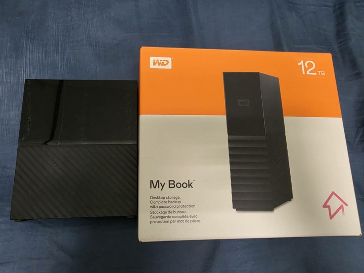 WD 威騰 My Book 12TB 外接硬碟 USB3.0 3.5 吋