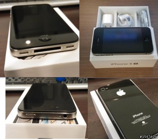 Apple I Phone 4S 16G 黑(配件全新)