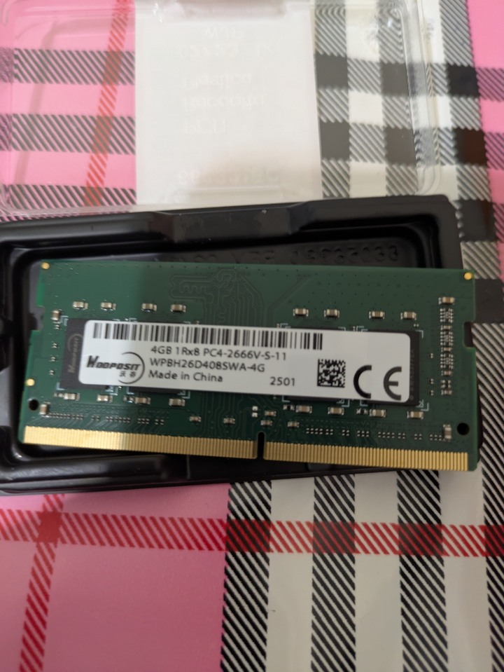 金士頓DDR4-3200 8G（終保）加送4GB單條記憶體