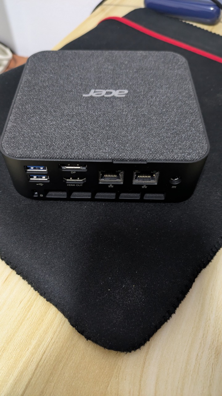 【二手極新/保固內】Acer 宏碁 MP24U01 迷你電腦（RB102-12N）｜2025年7月購入｜已升級三星 8GB DDR4 記憶體