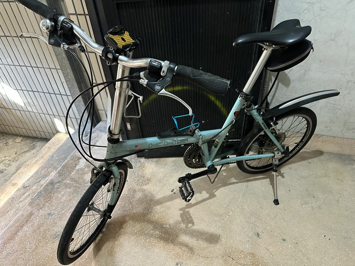 KHS T3小摺，全新 ERGON GP2-L 牛角握把，內湖自取