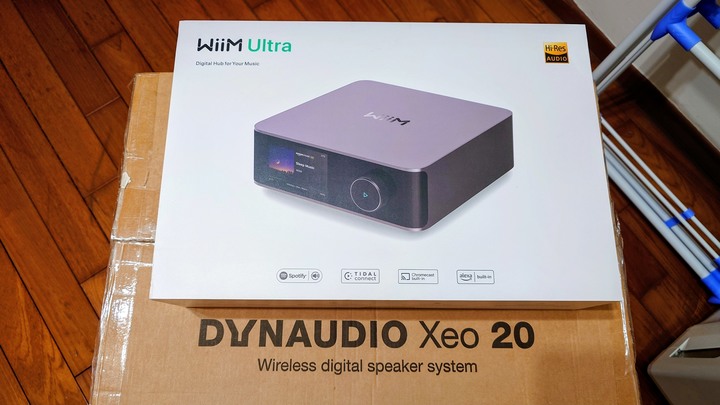 WiiM Ultra Hi-Res無線串流播放器DAC / Dynaudio Xeo 20主動式無線喇叭