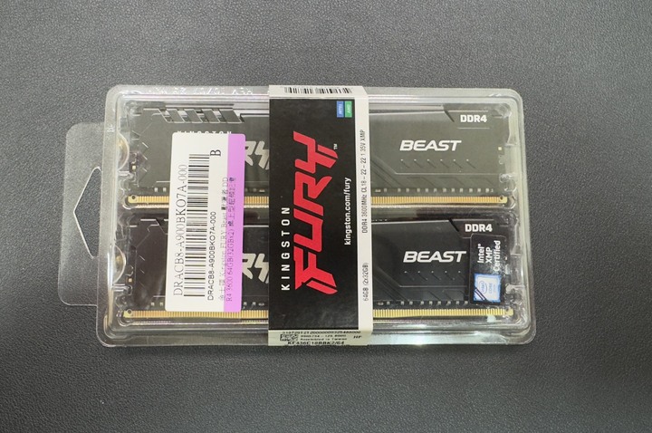 金士頓 Kingston 獸獵者 DDR4 3600 64GB (2*32G) 桌上型記憶體