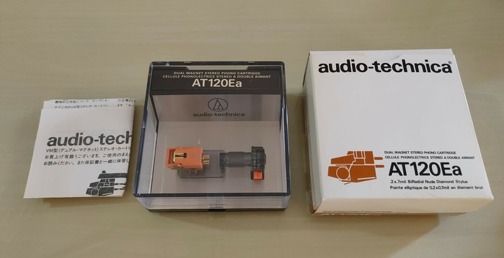 audio-technica AT120Ea 唱頭 日本製