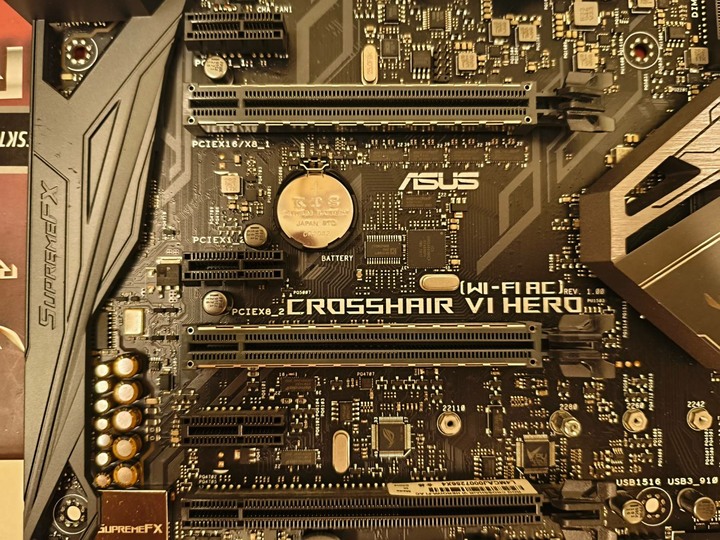 asus crosshair vi hero主板+R5 2400G