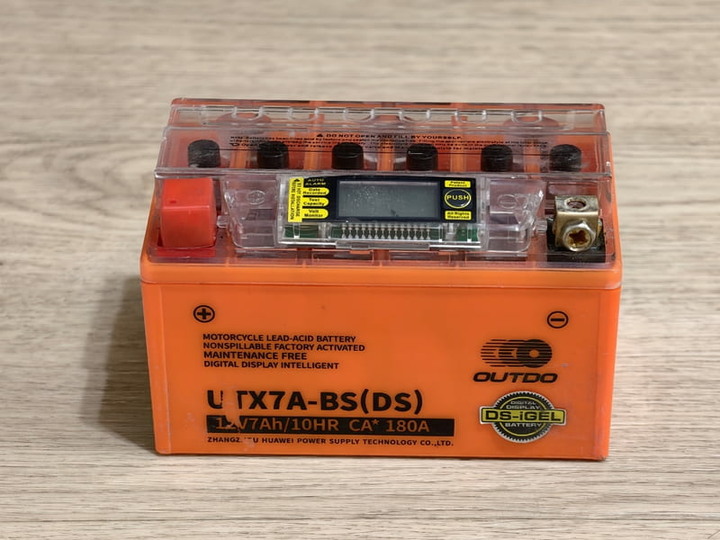 （二手/台中北區可自取）機車用12V 7Ah 180CCA膠體電瓶