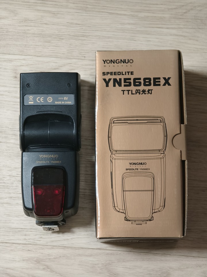 Nikon用 永諾 YN568EX閃光燈&YouPro Pro-6N離閃收發器