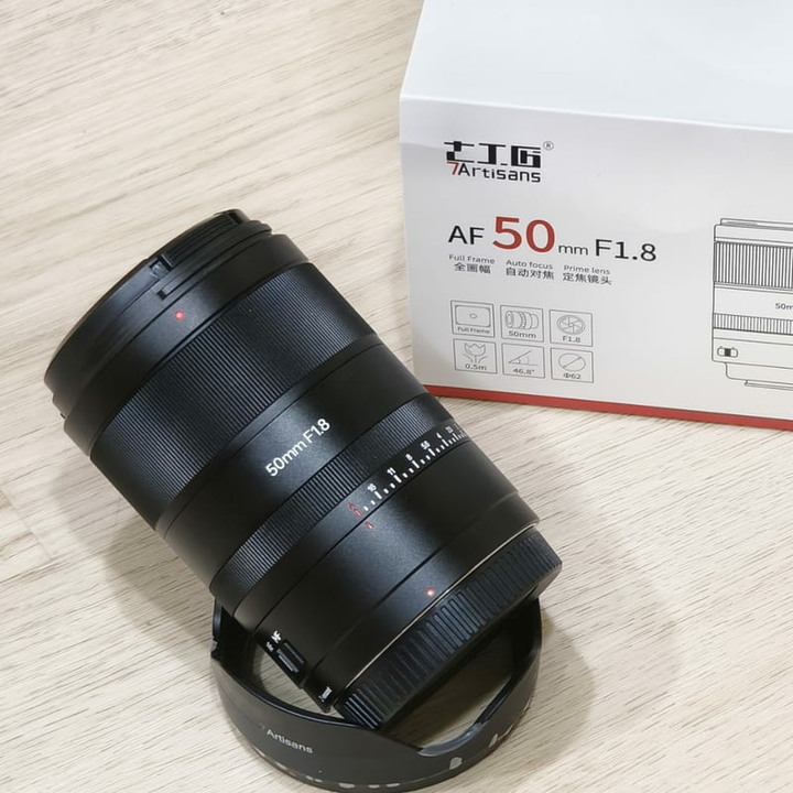 (二手/台中北區可面交) 七工匠 artisans 50mm f1.8 Nikon用 自動對焦鏡頭 全片幅