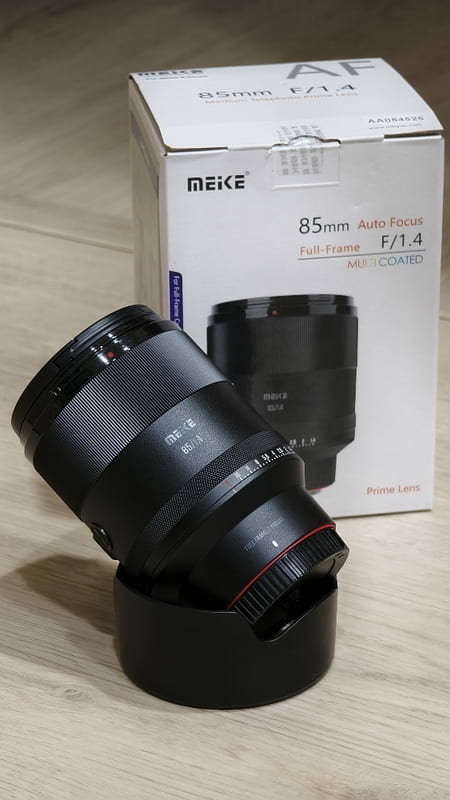 (二手/台中北區可面交) 美科 Meike 85mm f1.4 STM MIX Nikon用 自動對焦鏡頭 全片幅