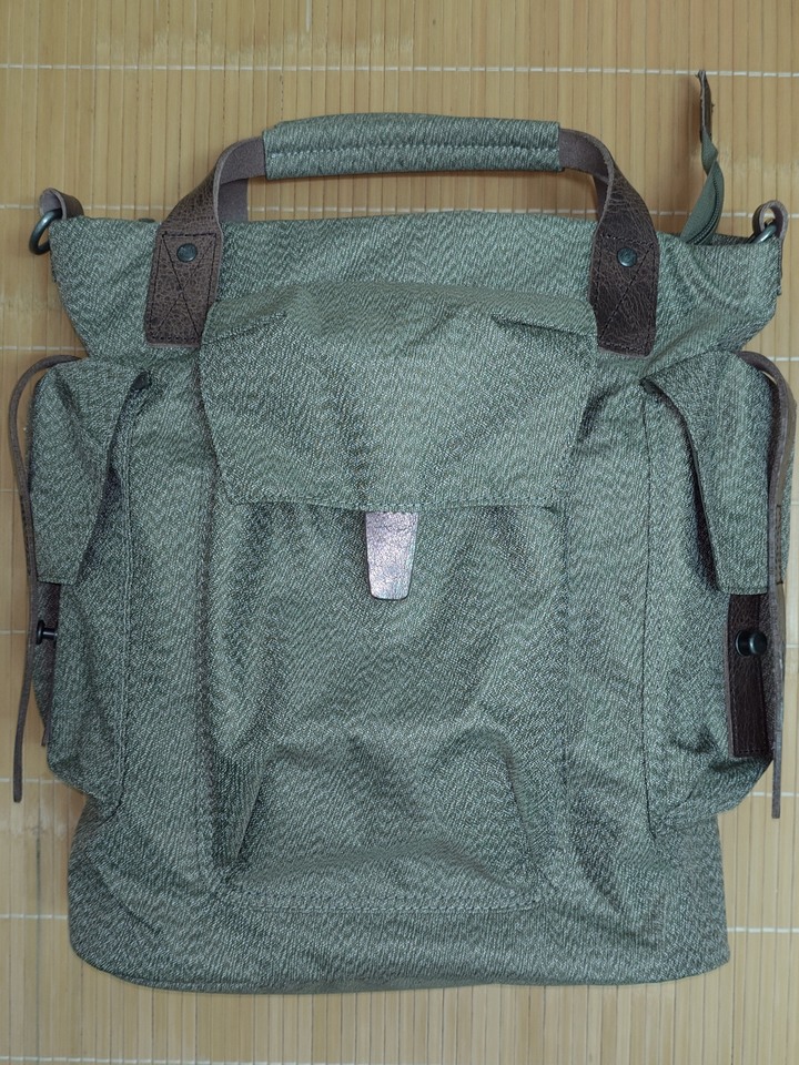 【售】沃坦 Wotancraft 復刻胡椒鹽帆布托特包 11L (可手提、側背)，含復刻瑞士胡椒鹽帆布系列專用相機內套